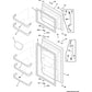 Frigidaire Refrigerator & Freezer Door Shelf Bar (Middle) - 240534701