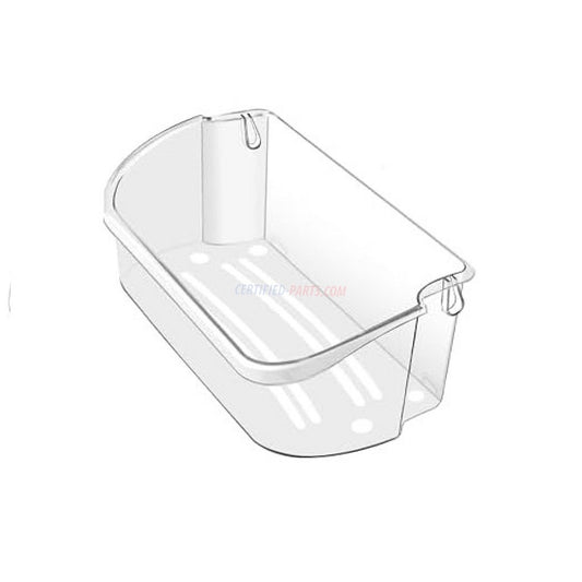 Frigidaire Refrigerator & Freezer Door Shelf Bin - 241808201, Replaces: 240338202