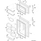 Frigidaire Refrigerator & Freezer Door Shelf Bin - 241808201, Replaces: 240338202
