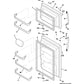Frigidaire Refrigerator & Freezer Freezer Door Gasket (White) - 242193201