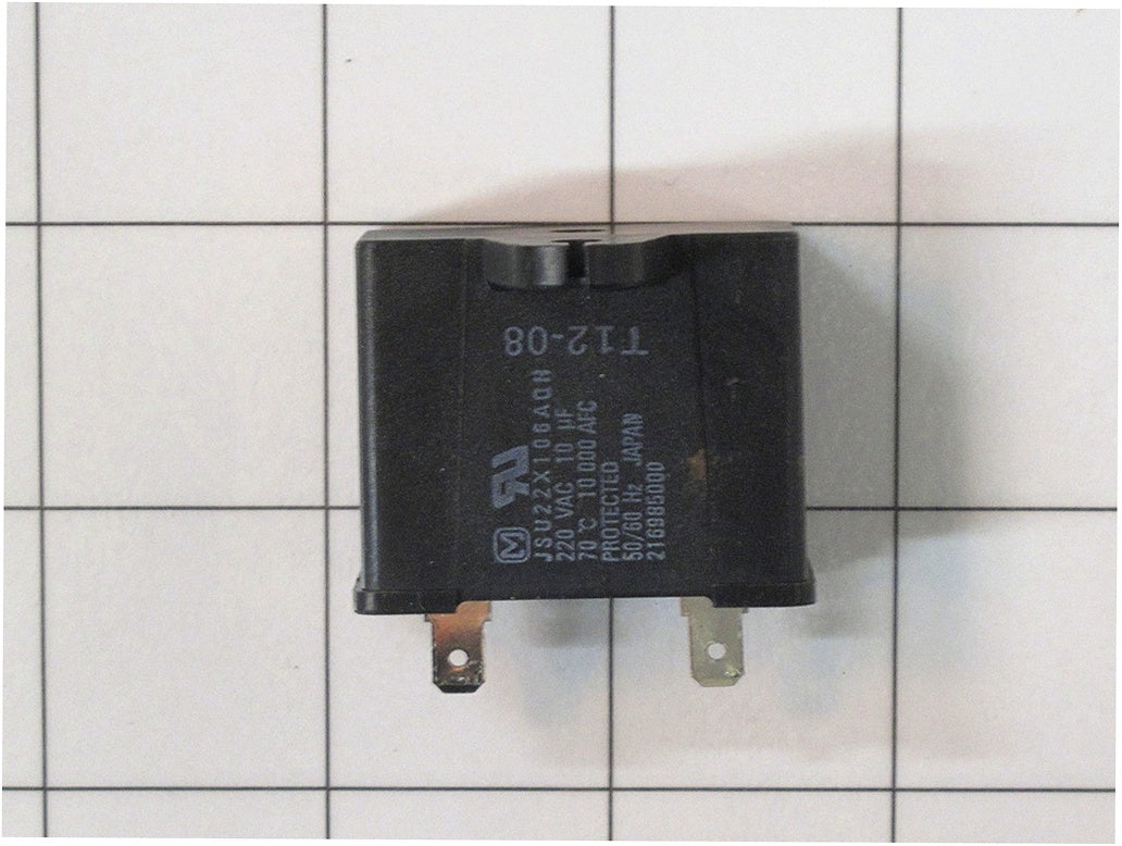 Frigidaire Refrigerator & Freezer Capacitor - 297286812, Replaces: 216696700