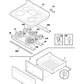 Frigidaire Range, Oven & Cooktop Rear Drawer Glide - 3051163, Replaces: 3012699