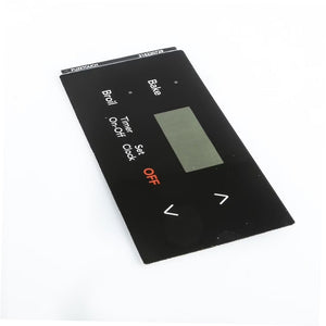 Panneau de commande tactile Frigidaire pour cuisinière, four et table de cuisson (noir) - 316220729, remplace : 316220701