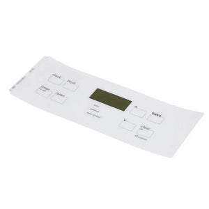 Horloge décorative pour cuisinière, four et table de cuisson Frigidaire (blanche) - 316419134, remplace : 316352000