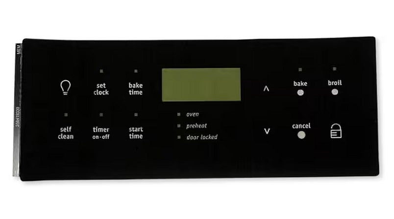 Frigidaire Range, Oven & Cooktop Overlay (Black) - 316419339, Replaces: 316419300