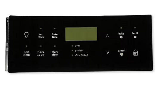 Frigidaire Range, Oven & Cooktop Overlay (Black) - 316419339, Replaces: 316419300