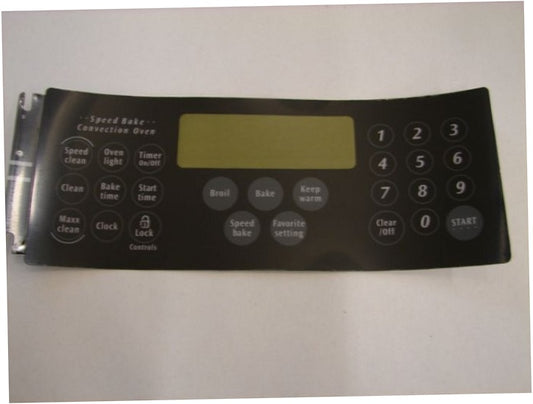 Frigidaire Range, Oven & Cooktop Clock Overlay (Black) - 316419704