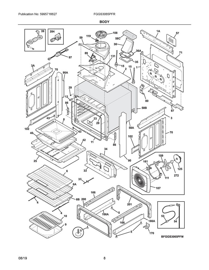 Frigidaire Range, Oven & Cooktop Leveling Leg - 318175503