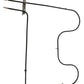 Frigidaire Warming Drawer Heating Element - 318255301, Replaces: 318112400