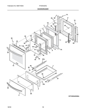 Frigidaire Range /Oven Drawer Roller - 318332211, Replaces: 318332200