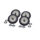LG Dryer Dryer Drum Roller Kit - 4581EL2002L, Replaces: 4581EL2002A