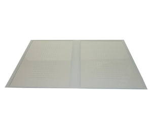 LG Refrigerator Glass Shelf - 4890JL1002M, Replaces: 4890JL1002G