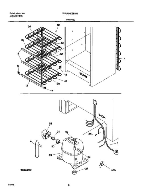 Frigidaire Refrigerator & Freezer Relay/Start Device - 5304493950, Replaces: 216596800