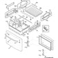 Frigidaire Refrigerator & Freezer Freezer Door Gasket - 5304501270, Replaces: 241778308