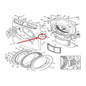 Faisceau de câbles pour sèche-linge Frigidaire - 5304505258