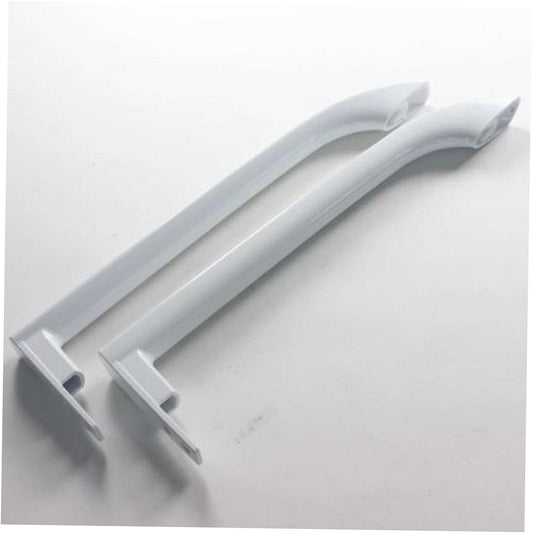 Frigidaire Refrigerator & Freezer Door Handle Set (White) - 5304506469, Replaces: 242059501