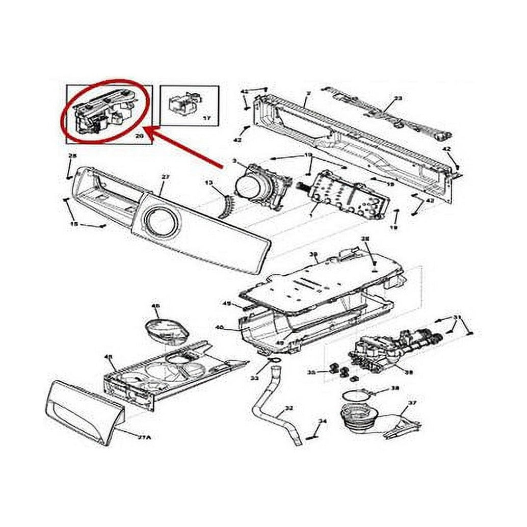 Frigidaire Washer Main Control Board - 5304519502, Replaces: 5304515295