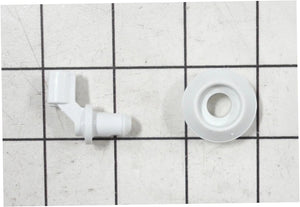 Roue et axe du panier supérieur de lave-vaisselle Frigidaire - 5304535381, remplace : 154494502