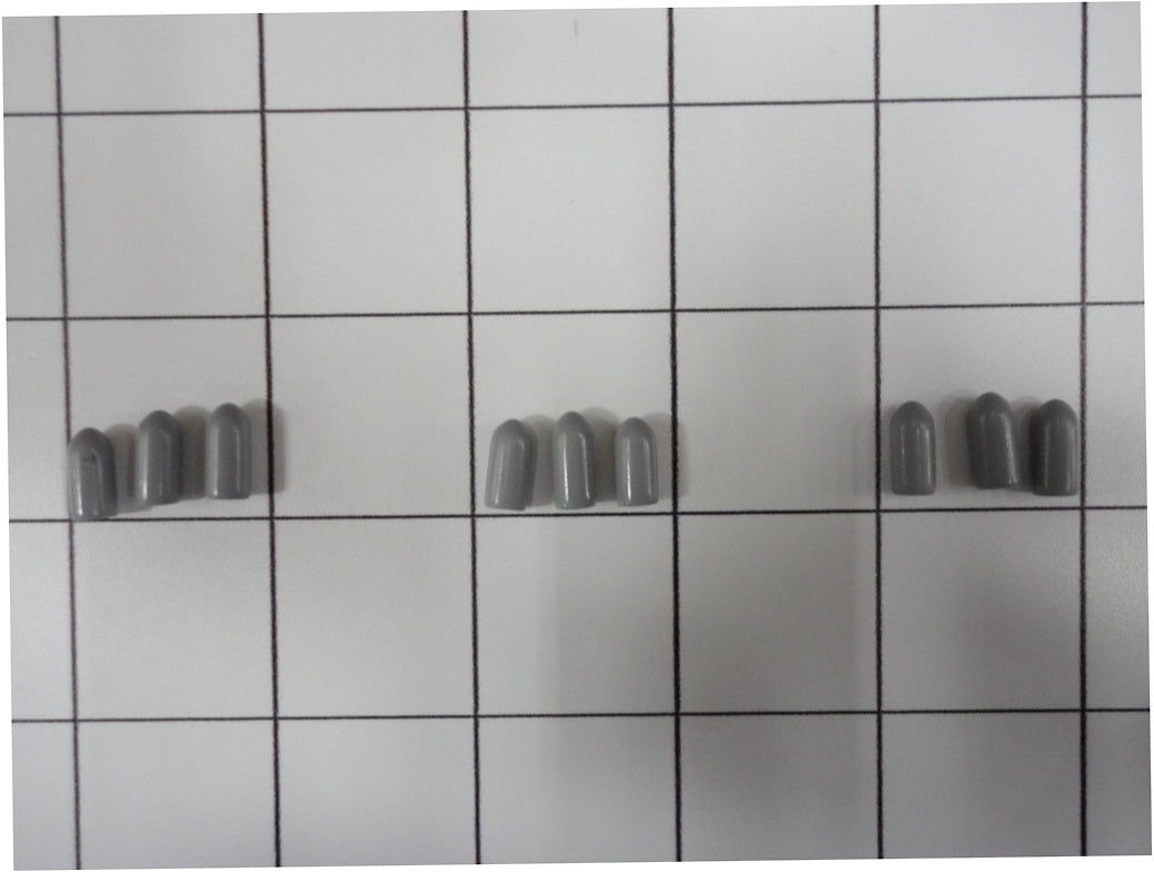 Whirlpool Dishwasher Tine Tip Repair Kit (Grey) - 676458, Replaces: 676457