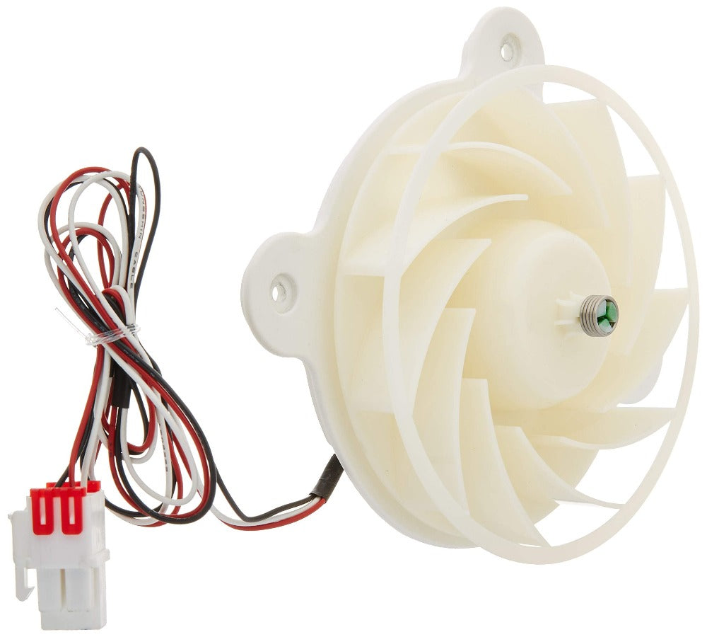 Samsung Fridge Evaporator Fan Motor - DA31-00287B, Replaces:  DA31-00334A DA96-00968A 3954921 AP5964478 PS11717504 EAP11717504A PD00052144 OEM PARTS WORLD