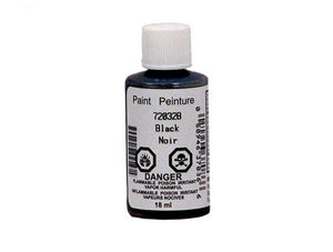 Peinture de retouche noire pour micro-ondes Whirlpool - 72032, remplace : 72031