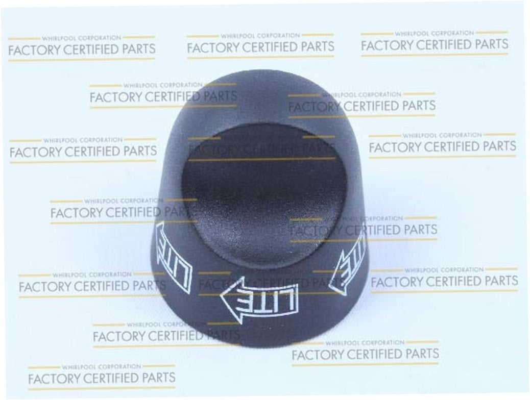 Whirlpool Range, Oven & Cooktop Igniter Knob (Black) - 74003944, Replaces: 7739P117-60
