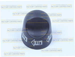 Whirlpool Range /Oven Igniter Knob (Black) - 74003944, Replaces: 7739P117-60