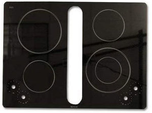 Plaque de cuisson en verre Whirlpool (noire) - 7920P202-60, remplace la référence : 74010842