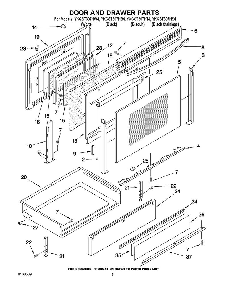 Whirlpool Range, Oven & Cooktop Drawer Support Roller Kit - 814229, Replaces: 422604