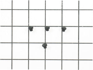 Whirlpool Range /Oven Burner Grate Foot Pads (Set of 4) - 8186321, Replaces: 9760219