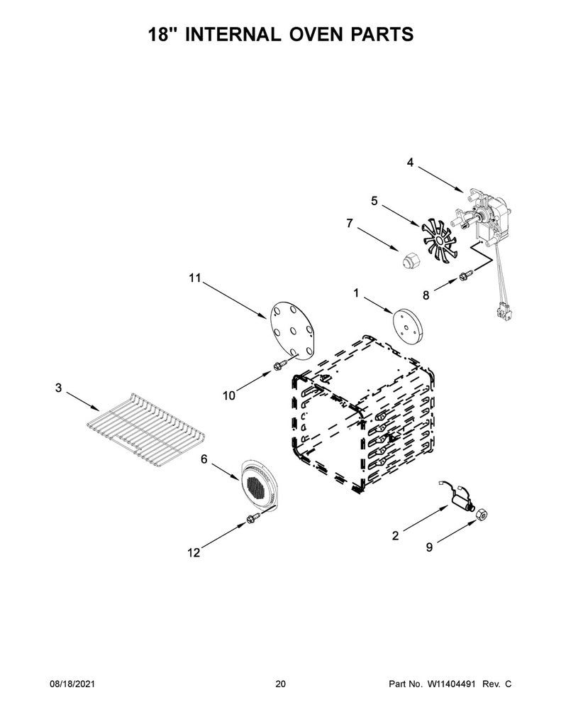 Whirlpool Range, Oven & Cooktop Meat Probe Receptacle - 8186589, Replaces: 4448949