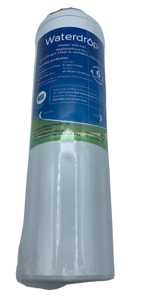 Fisher & Paykel Refrigerator Water Filter - 862285, Replaces: 836848