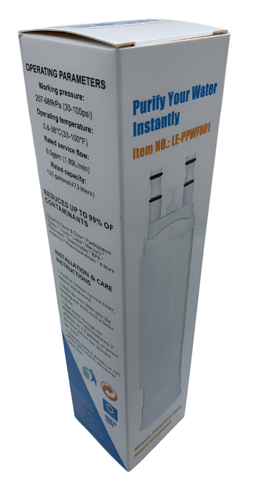 Frigidaire Refrigerator Water And Ice Filter - A15601102, Replaces: 4977352
