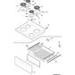 Frigidaire Range, Oven & Cooktop 8" Porcelain Drip Pan - A316222301, Replaces: 316048400