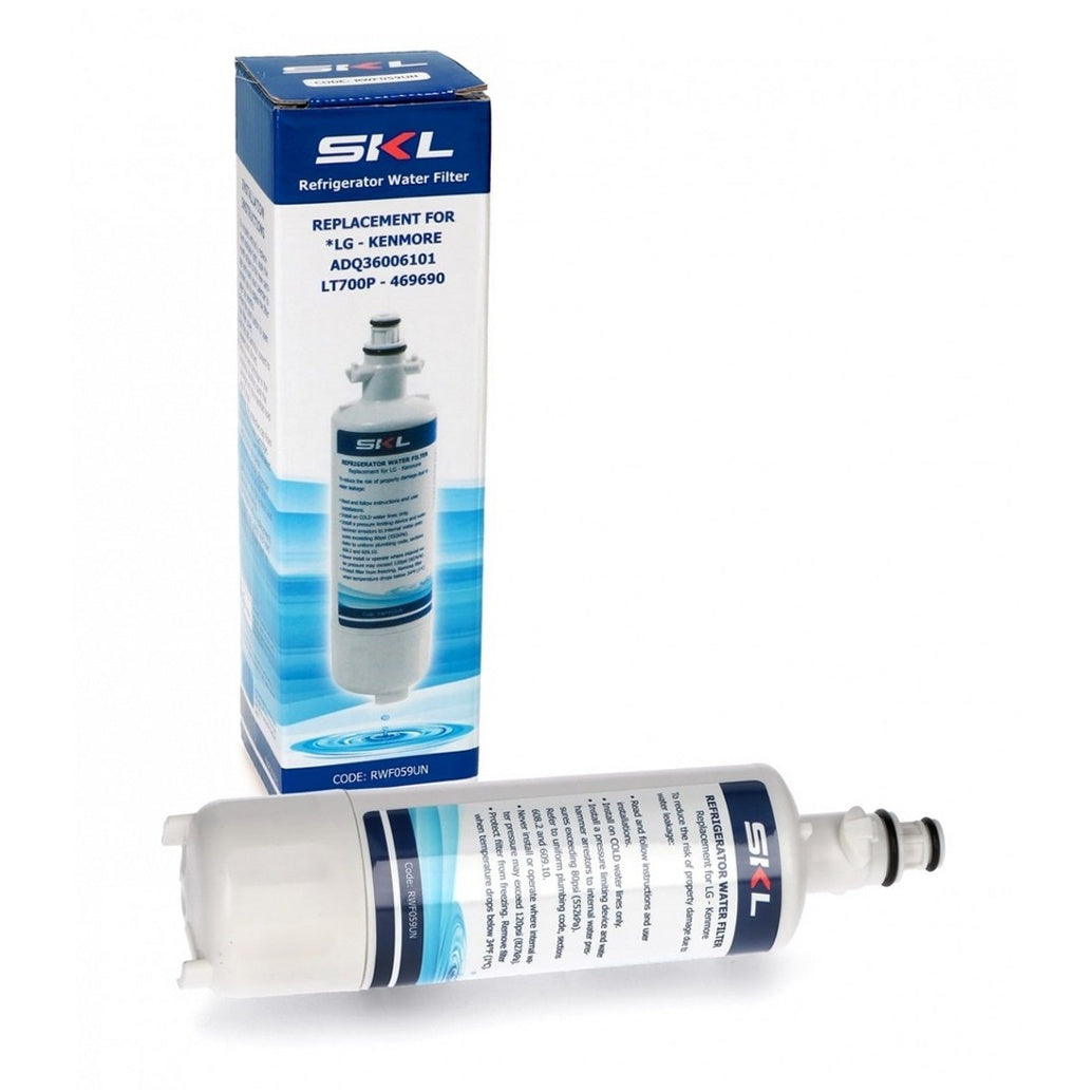 LG Refrigerator & Freezer Water Filter - ADQ36006101, Replaces: ADQ36006103