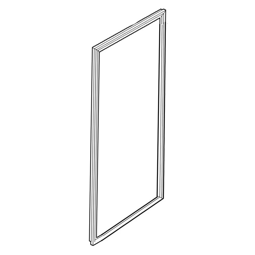 LG Refrigerator & Freezer Door Gasket Assembly (Gray) - ADX72930475