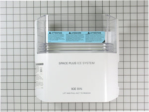 LG Refrigerator Ice Bucket Assembly - AKC55858901, Replaces: AKC55858902