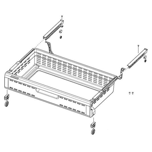 Samsung Refrigerator & Freezer Freezer Tray Assembly - DA97-08439F, Replaces: DA97-08439H
