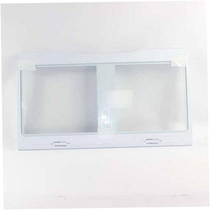 Samsung Refrigerator Vegetable Drawer Cover (Glass) - DA97-08511B, Replaces: DA97-08511A