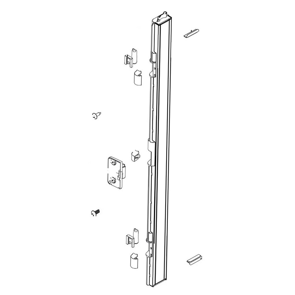 Samsung Refrigerator & Freezer Mullion Heater/Divider - DA97-14049G