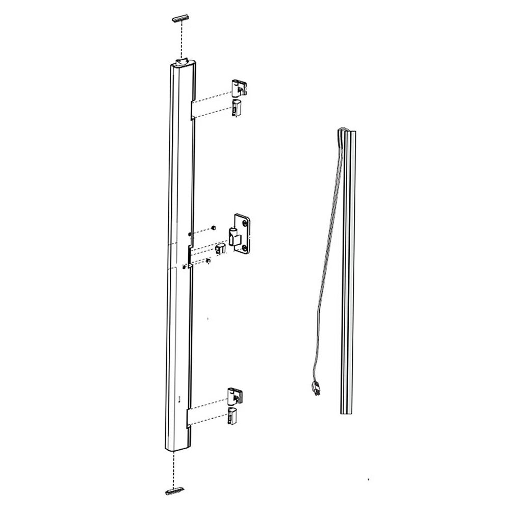 Samsung Refrigerator & Freezer Door Divider - DA97-15342L, Replaces: DA97-15342B