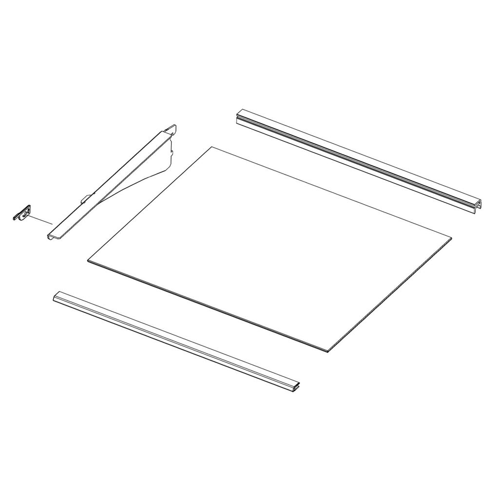 Samsung Refrigerator & Freezer Shelf Assembly - DA97-20043A
