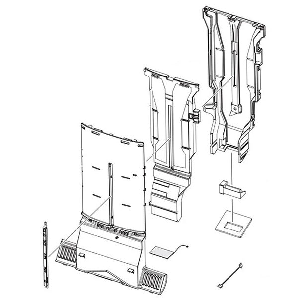 Samsung Refrigerator & Freezer Duct/Cover Assembly - DA97-21004A