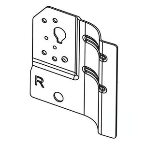 Samsung Dryer Door Hinge Cover - DC63-01456A