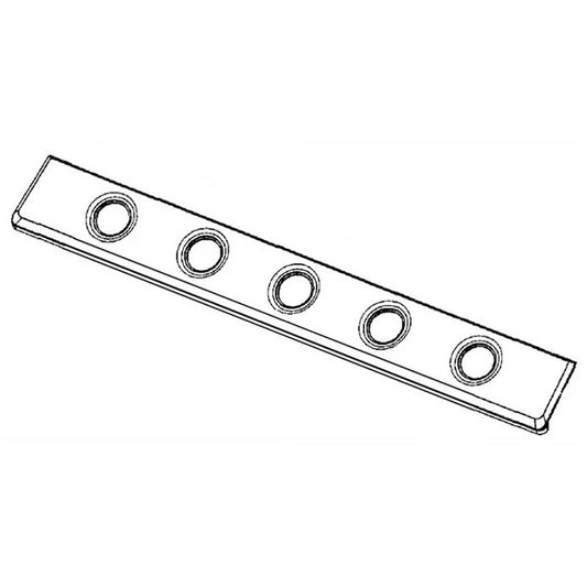 Samsung Range, Oven & Cooktop Control Panel (Stainless) - DG64-00616A