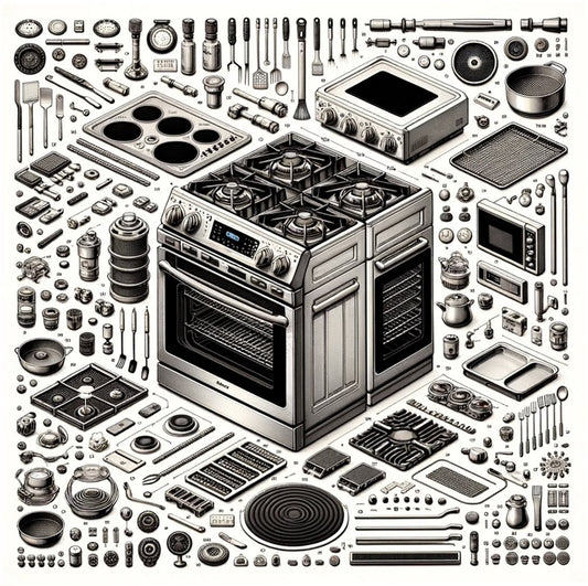 Samsung Range, Oven & Cooktop Control Board - DG94-03671D