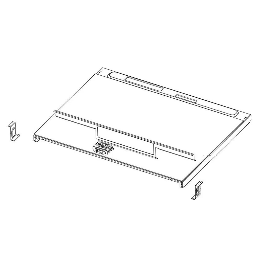 Samsung Range, Oven & Cooktop Glass Main Cooktop - DG94-03730A
