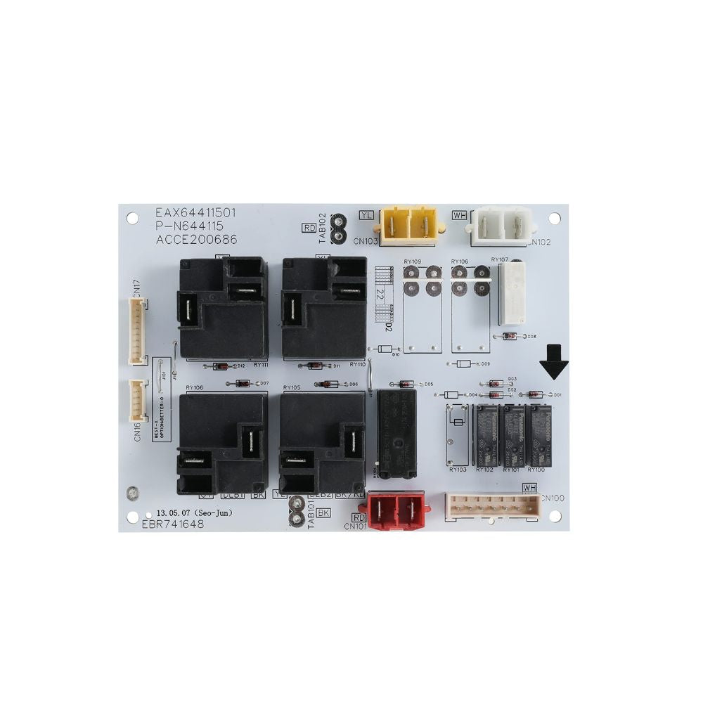 LG Range Relay Control Board - EBR74164805