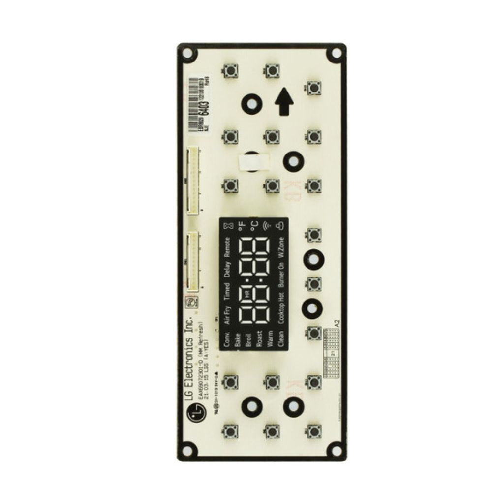 LG Range Display Control Board - EBR89296403