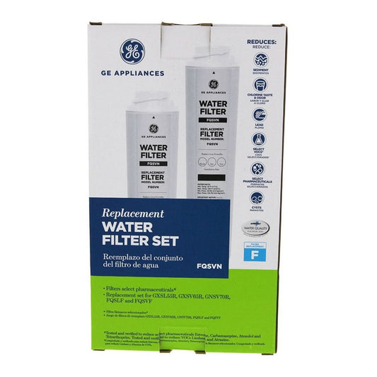 GE Refrigerator & Freezer Water Filter - FQSVN, Replaces: FQSLF